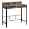 Monarch Specialties Computer Desk, Home Office, Standing, Storage Shelves, 48"L, Work, Laptop, Metal, Brown, Black I 7702 - alternate 1